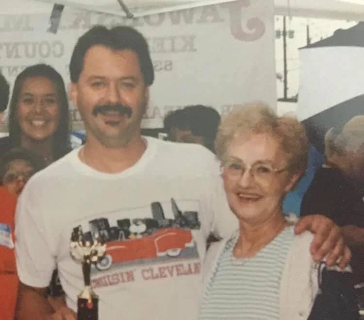Mark Jaworski and Dorothy Jaworski at the Slavic Village festival