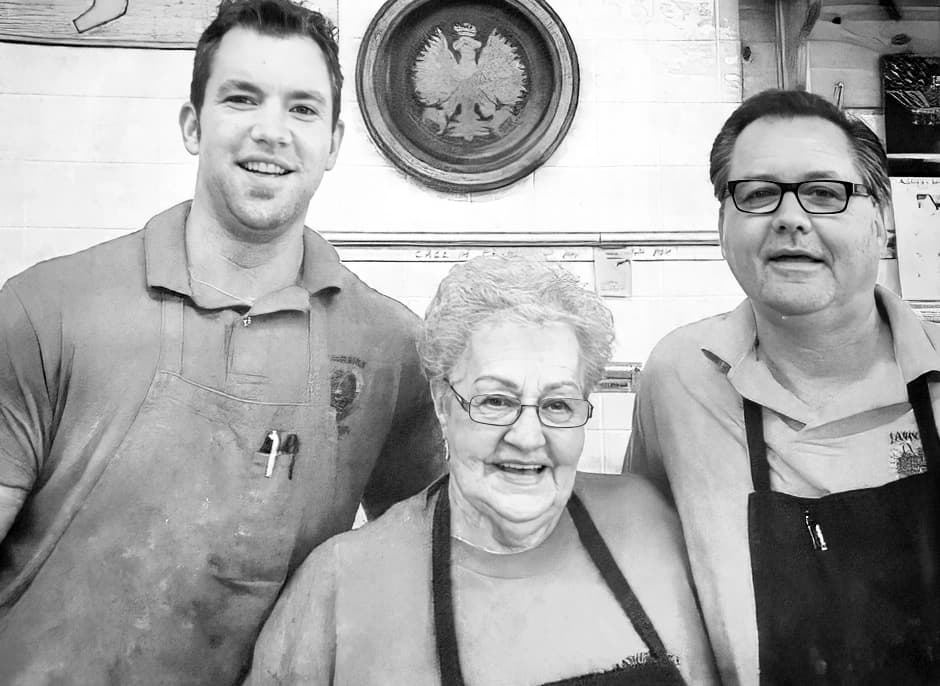 Adam Kelly, Dorothy Jaworski, and Mark Jaworski as featured in the Cleveland newspaper